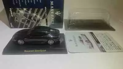 Kyosho 1/64 Maserati Minicar Collection Gransport Black Metallic Mini Car • $38.79