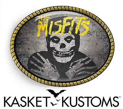 Misfits Belt Buckle - Crimson Skull Horror Punk Belt Buckle - 698 • $35.99