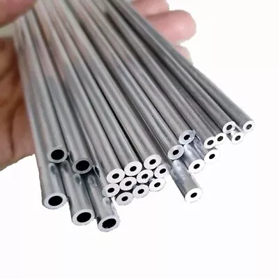 Length 500mm 6061/6063 Aluminum Tube Small Diameter 3~50mm AL Capillary Pipe • $8.78