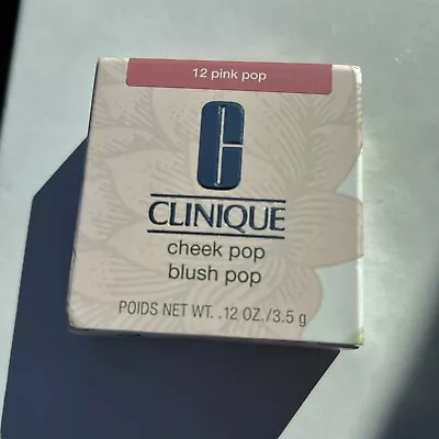 CLINIQUE/Cheek Pop Blush Pop/#12 Pink/New In Box/ Free Shipping • $15.99