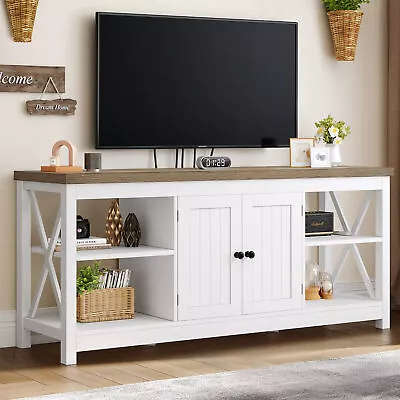 TV Stand For 65/60/55 Inch Entertainment Center Media Console With Power Outlets • $132.98