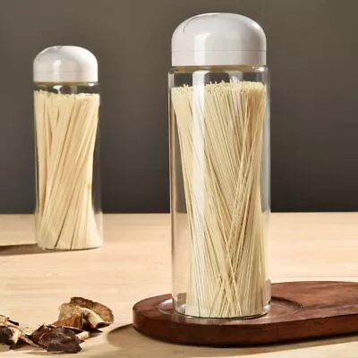 Glass Pasta Storage Container 12 X 3.3 Inches Noodles Storage Jar For Pasta • $36.42