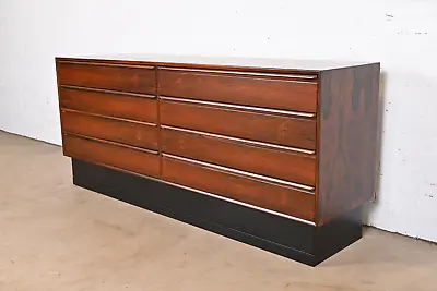 Westnofa Scandinavian Modern Rosewood Dresser Or Credenza Newly Refinished • $4800