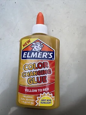 $18.20 • Buy New Elmers Colour Changing  Glue  Yellow To Red 147ml  (acc275acc284acc218)