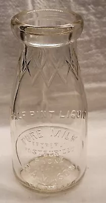 B. A. Mason Pure Milk  Embossed In Slug Plate Half Pint Milk Cumberland Maryland • $49.99