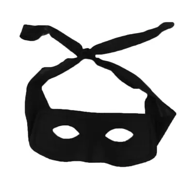 Black Bandit Zolo Super Hero Villian Eye Mask • $8.99