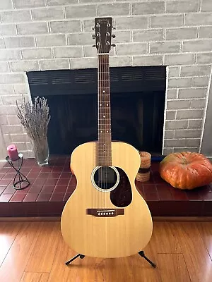 Excellent Martin 000-X2 Acoustic-Electric Guitar In Original Case. Natural. • $530