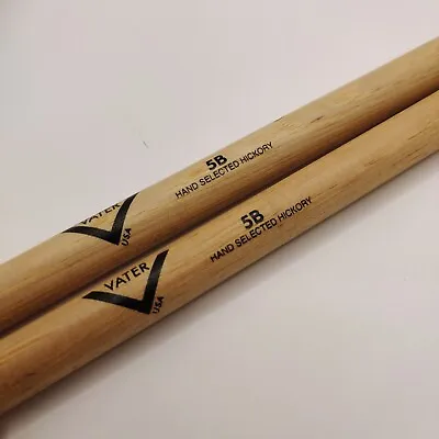 Vater Hickory 5B Wood Tip Drumsticks • $10.50