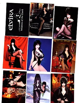 Elvira   Custom Trading Card 18 Cards Seires Set • $11