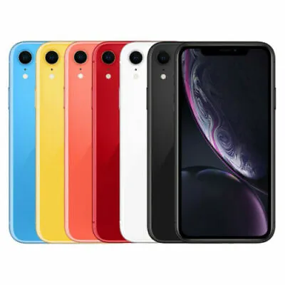 £295.99 • Buy Apple IPhone XR - 64GB/128/256GB - ALL COLOURS - UNLOCKED - Excellent Grade A