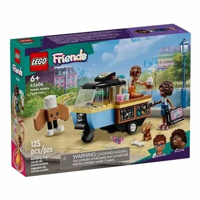 LEGO 42606 Friends Mobile Bakery Food Cart Brand New And Sealed • $17.99