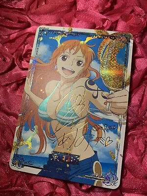 NAMI One Piece Goddess Story Anime Waifu Girl Foil Card • $27.90