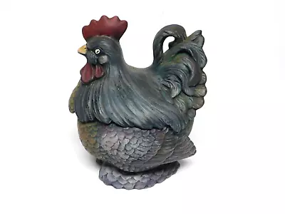 Vintage Atlantic Mould Chicken Cookie Jar Hand Painted Ex. Vtg. Condition • $29.65