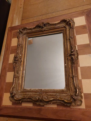 £49.99 • Buy Vintage Antique ? Rococo Baroque Ornate Regency Style Small 36x29cm Wall Mirror