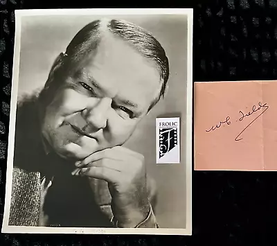 W.C. FIELDS Signed 1940's Autograph Stickel & ACA (3 X LOA's) American Legend • $836.03