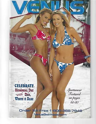 Vintage 2003 Venus USA Swimwear Catalog Bikini Swimsuit Fashion Magazine V413 • $29.99