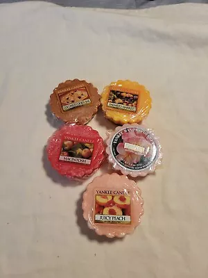 (5) Lot Yankee Candle Wax Potpourri Tarts FRUITY Scents 0.8 Oz  • £11.10