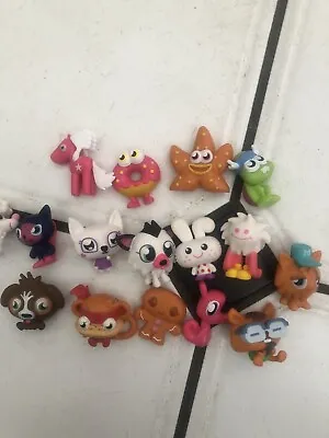16 Different Moshi Monsters Moshlings  Lot Of 16 Different Figures Some Rare • $17.99