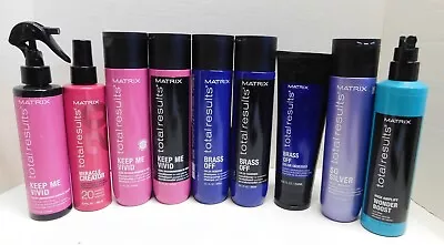 Matrix TOTAL RESULTS Hair Care! Shampoo's & Conditioners + • $10.19
