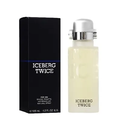 Iceberg Twice For Men 125ml Eau De Toilette Spray Brand New & Sealed • £17.96