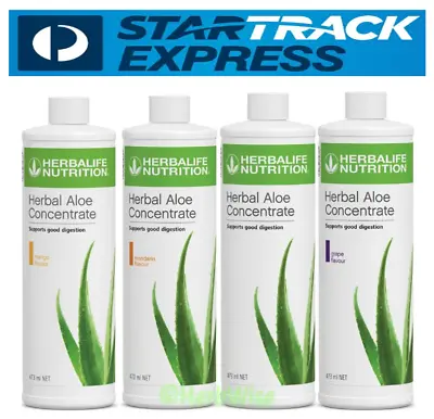 Herbalife Aloe Concentrate (4 Flavors) - Free Express Postage On Orders A$ 250+ • $66.90
