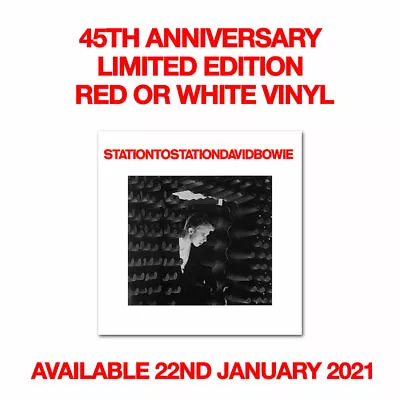 DAVID BOWIE Station To Station (RED Or WHITE LP) • £29.12