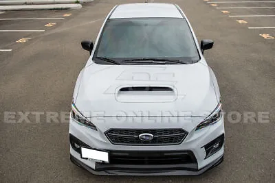 Fit 18-21 Subaru WRX STi JDM VRS Style Carbon Fiber Front Bumper Lip Splitter • $269.98