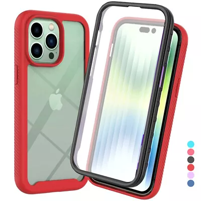 $12.59 • Buy Case For IPhone 14 13 12 11 Pro Max X XS XR 7 8 Plus 360 Full Protection Cover