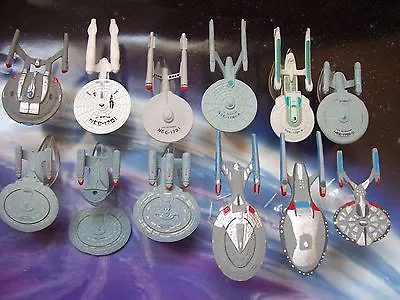 £6.99 • Buy Star Trek Micro Machines Scale: USS Enterprise NCC-1701 NX-01,TOS,A,B,C,D,E