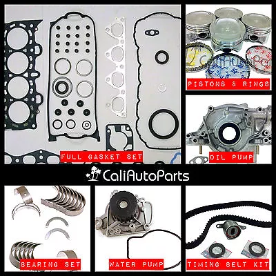 Fits: 96-00 Honda Civic 1.6l D16y D16y7 D16y8 Sohc Master Engine Rebuild Kit • $319.95