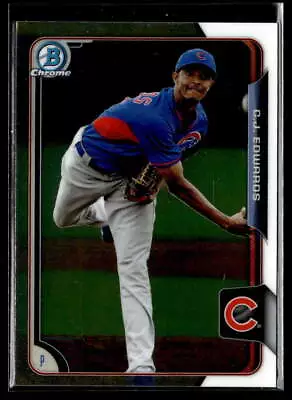 2015 Bowman Chrome #BCP156 C.J. Edwards Prospects • $1.59