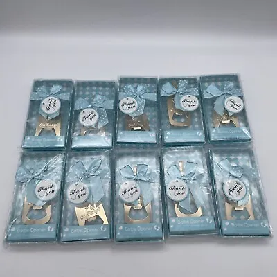 10 Party Favors For A Baby Boy   Baby Shower  ( Brand New Bottle Opener ) • $13.99