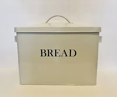 NEW-WHITE-Bread Box Kitchen Countertop Large Stainless Steel • $19.99