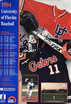 1994 Florida Gators Baseball 30' X 20''' Poster  University Of Florida Baseball • $10