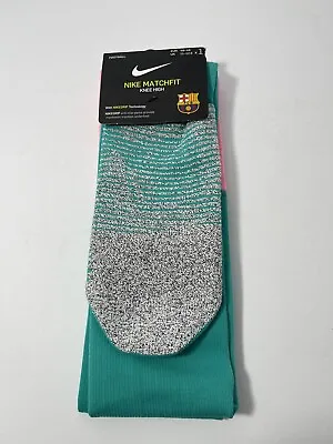 New Nike Over-the-Calf Socks FC Barcelona Match 20/21 Size 12-14 US • $27.99