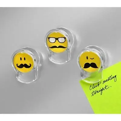 Spectrum Staches Large Magnetic Refrigerator / Fridge Clips - Set Of 3 • $3.29