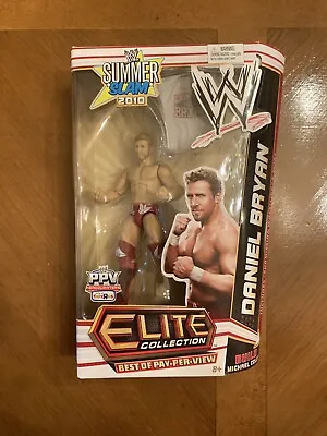 WWE Mattel Elite SUMMER SLAM 2010 DANIEL BRYAN (DMG PACKAGE) No MICHAEL COLE AEW • $44.99