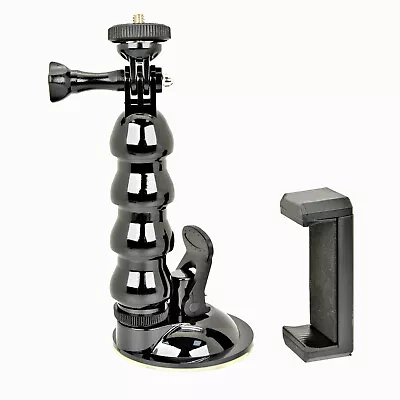 360° Rotation Car Suction Cup Adapter Window Glass Mount For Gopro Hero 6 5 Cam • $21.54