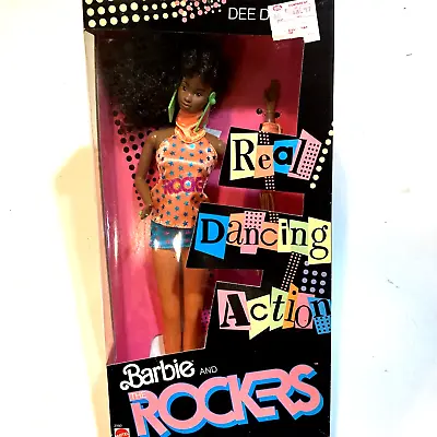 Vintage Barbie & The Rockers Dee Dee African-American Doll Mattel 3160 NRFB New • $99