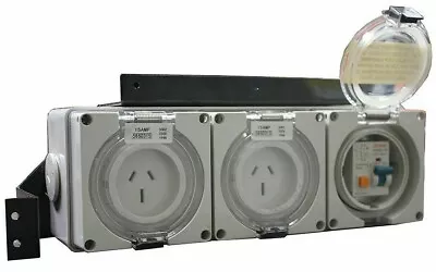 Gentech GENERATOR RCD PROTECTION 20A Circuit Breaker 2-Outlets Suits 4 To 6kVA • $838.95