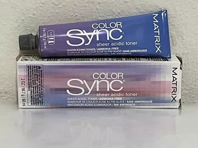 Matrix COLOR SYNC Sheer Acidic Toner Brunette Mocha ( Base  4-6 ) 2 Oz • $7.85