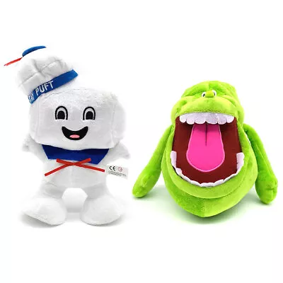 Ghost Busters Marshmallow ManGreen Ghost Plush Stuffed Figure Toy Doll Kids Gift • $18.99
