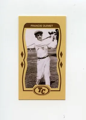 $6.95 • Buy #TN02478 FRANCIS OUIMET Anti Tobacco Golf Trade Card