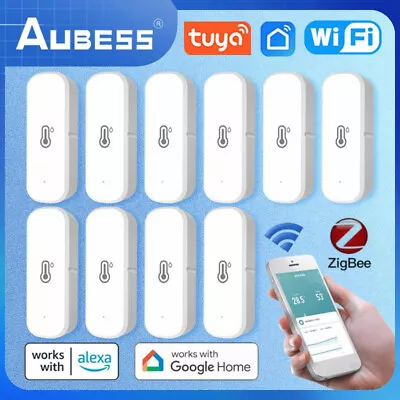 Tuya WIFI/Zigbee Temperature Humidity Sensor Thermometer Hygrometer Smart Home++ • $17.50