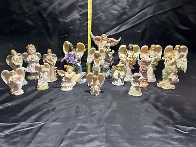 Lot Of 17 Vintage Porcelain Angel Figurines • $20