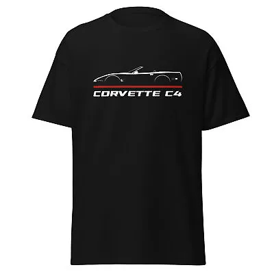 Premium T-shirt For Chevrolet Corvette C4 1991-1996 Enthusiast Gift • $19.95