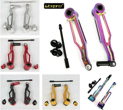 $25.99 • Buy Litepro Ultralight V Brake Clamp CNC Durable Long/short Arm For BMX Folding Bike