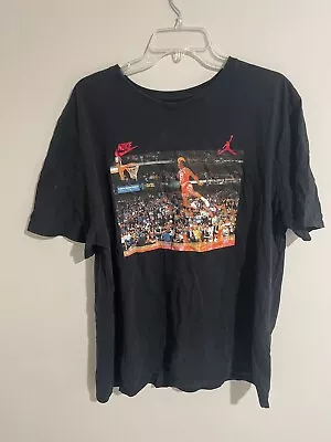 Vintage Michael Jordan 3:51 1988 Dunk Contest T-Shirt Men's XXL Nike Air Jordan • $47.99