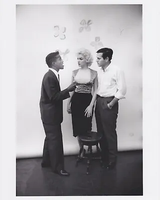 Milton Greene Sammy Davis Jr. Marilyn Monroe 1954 3 Photo Series Reprinted 1998 • $3000