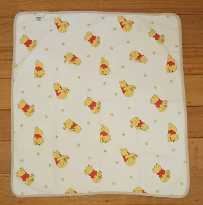 Disney Baby Winnie The Pooh Small Blanket Double Sided 80 X 72cm • $19.50